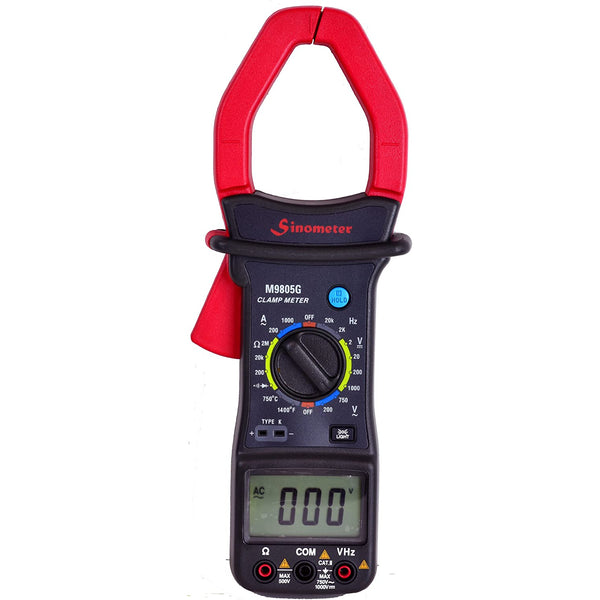 Sinometer M9805G 8-Function 16-Range AC Clamp Meter with Temperature Measurement